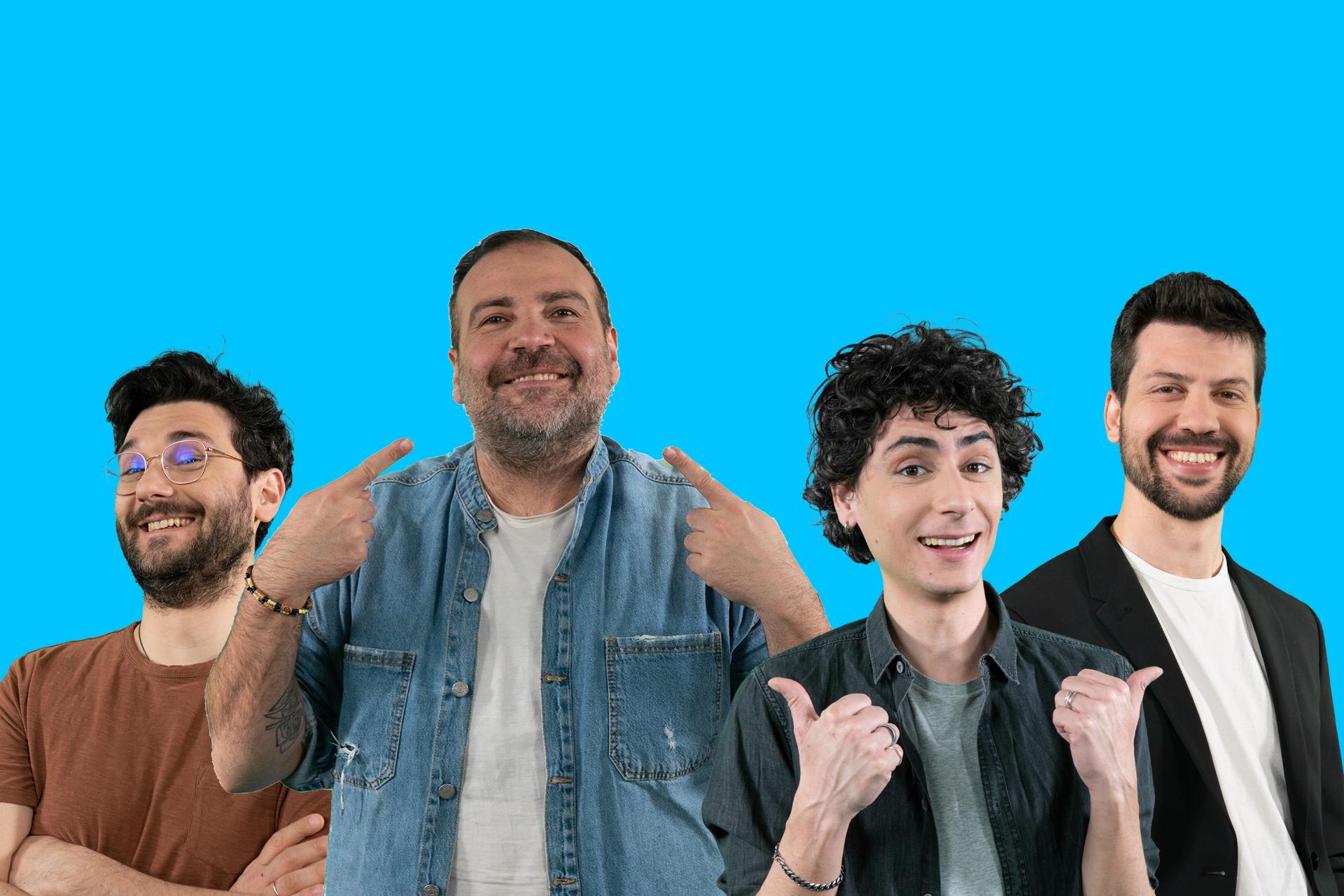 BEPPE-DANIELE-RICCARDO -ALESSIO