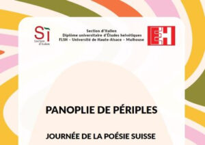 Affiche Journée de la poésie suisse 2025