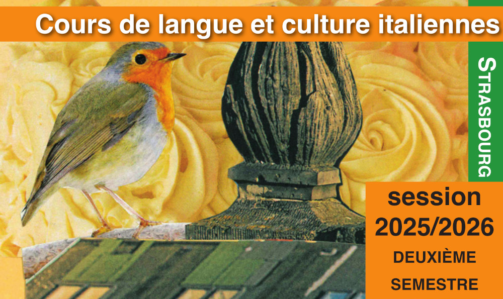 Cours de langue italienne - Deuxième semestre