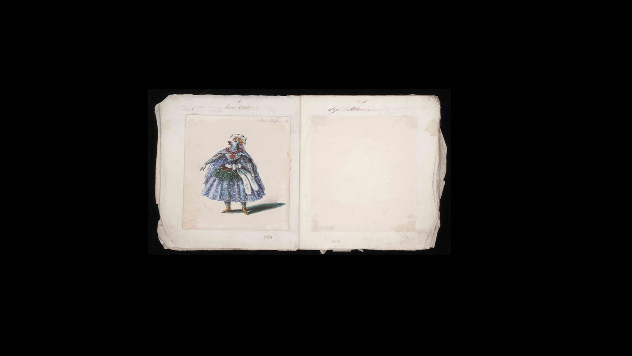 I «figurini» dei Teatri Reali di Napoli nel XIX secolo