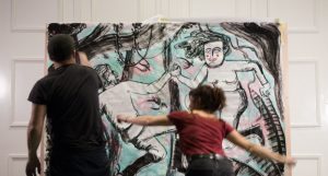 Live Painting Duo Mangoosta