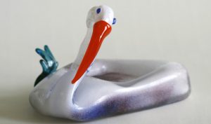 Cygne gonflable de Michele Morando