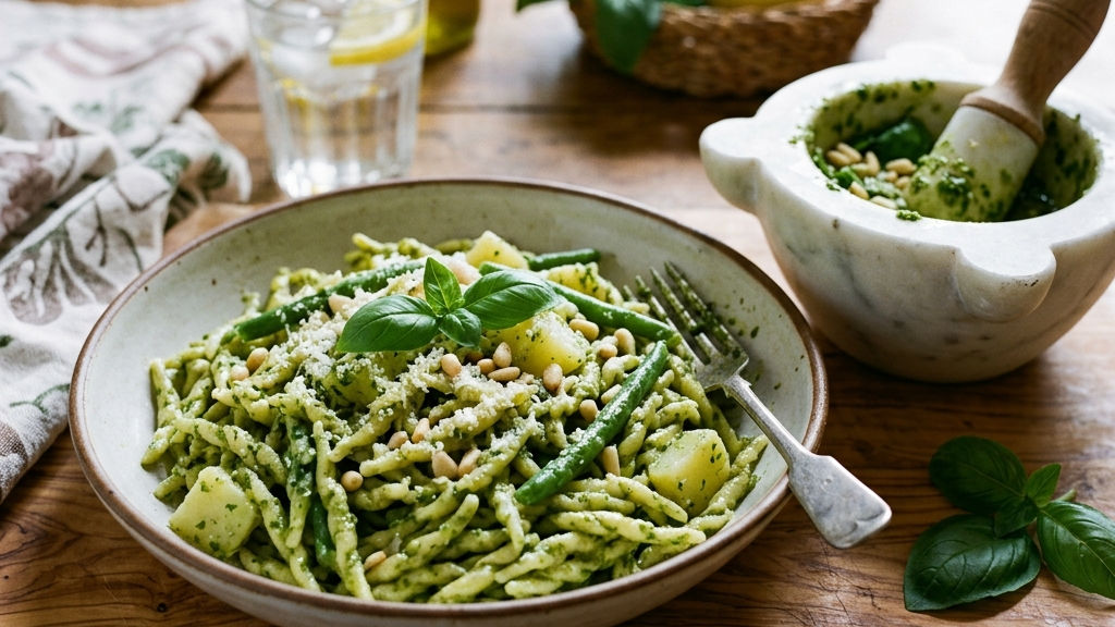 Trofie al pesto