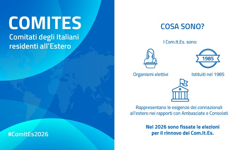 Elezioni COMITES 2026