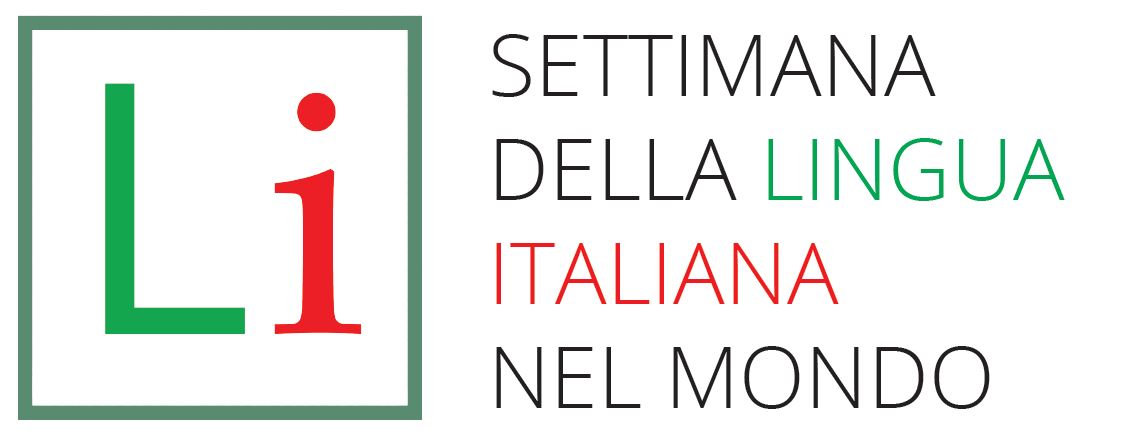 Logo Settimana della Lingua Italiana nel Mondo
