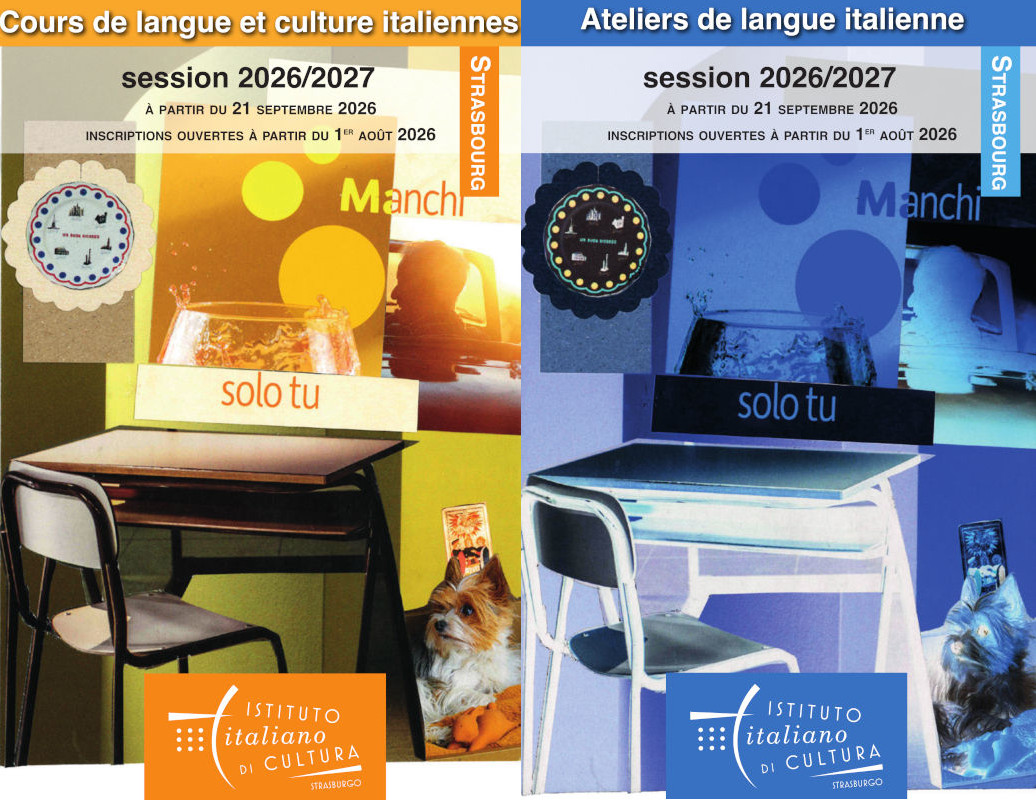 Cours et ateliers IICS 2026-27