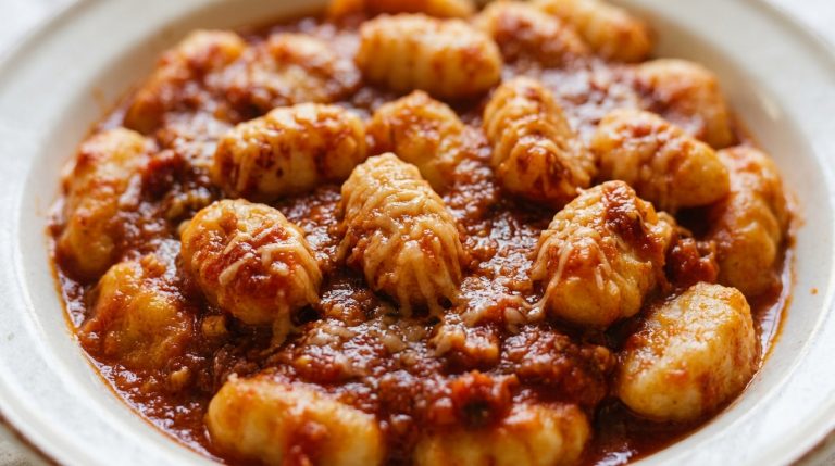 Gnocchi pomodoro formaggio