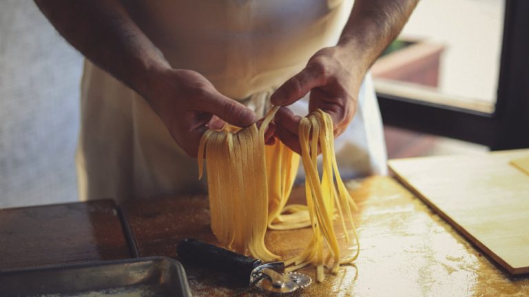 Tagliatelle faites maison